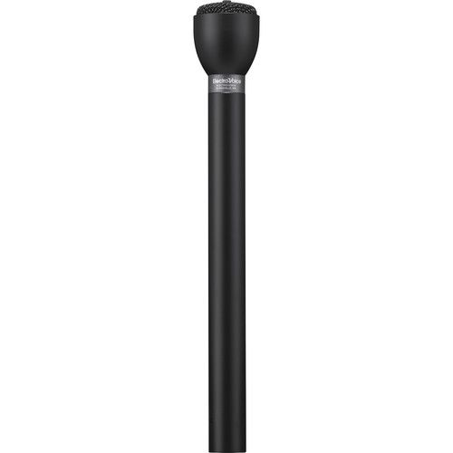  Electro-Voice 635L/B Omnidirectional Handheld Dynamic ENG Microphone with Long Handle (Black)