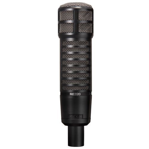  Electro-Voice RE320 Vocal and Instrument Microphone Kit with Shockmount and Broadcast Arm with Integrated XLR Cable
