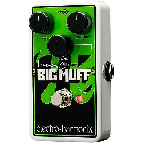  Electro-Harmonix Nano Bass Big Muff Pi DistortionSustainer Bass Effect Pedal