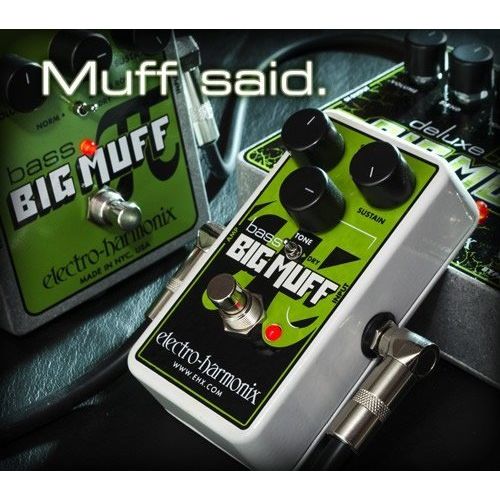  Electro-Harmonix Nano Bass Big Muff Pi DistortionSustainer Bass Effect Pedal