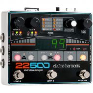 Electro-Harmonix},description:Combining a compact footprint perfect for a cramped pedal board, a comprehensive feature spec and an intuitive, easy-to-use user interface, the 22500