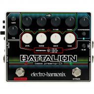 Electro-Harmonix},description:The Electro-Harmonix Battalion Bass Preamp and DI is a compact, flexible pedal that delivers powerful tone shaping capabilities in a rugged pedalboard