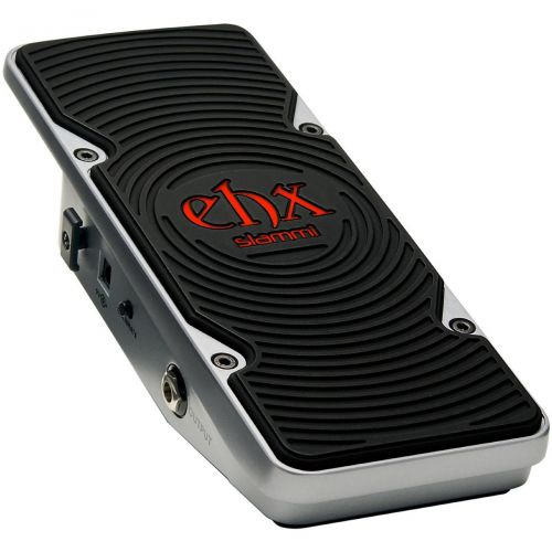  Electro-Harmonix},description:Slammi revolutionizes foot-controlled pitch shifting with a powerful new algorithm that yields tremendous improvements in tone. Three-octave polyphoni