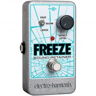 Electro-Harmonix},description:The Electro-Harmonix Freeze Sound Retainer pedal delivers infinite sustain of any note or chord at the press of a momentary footswitch. Release the fo