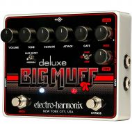 Electro-Harmonix},description:Long revered for its sweet singing tone and violin-like sustain, the classic three-knob Big Muff Pi has helped define the sound of rock guitar for ove