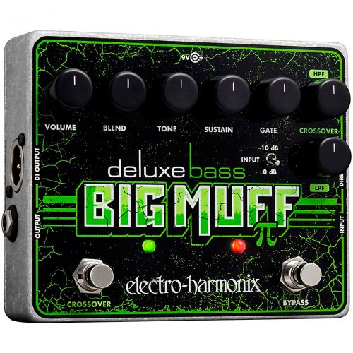  Electro-Harmonix},description:The new Deluxe Bass Big Muff Pi Distortion Effects Pedal is the latest in the line of EHX bass specific effects. It delivers enhancements to the class