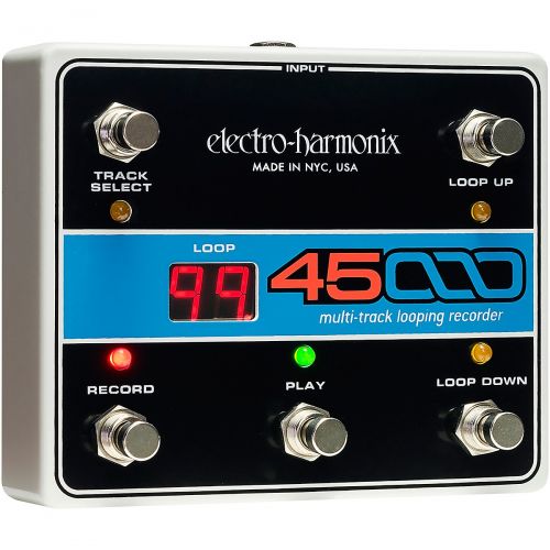  Electro-Harmonix},description:The 45000 Foot Controller makes everything faster and easier by delivering hands free operation of key functions. Choose a new track or loop without m