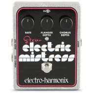 Electro-Harmonix},description:Use the Electro-Harmonix Stereo Electric Mistress Flanger Pedal to generate the slithering, panoramic textures of Axis Bold As Love. Manually flange o