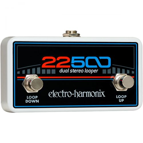  Electro-Harmonix},description:A wired remote control for the 22500 Dual Stereo Looper that gives you foot control over paging up and down through the pedal Loop Banks.The 22500 rec
