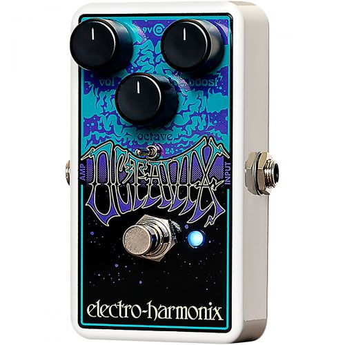  Electro-Harmonix},description:Octavix delivers the definitive late 1960s fuzzed out, octave up sound together with modern enhancements that update the classic concept.Housed in EHX