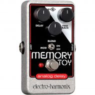 Electro-Harmonix},description:The Electro-Harmonix Memory Toy effects pedal presents a pure analog delay for musicians who covet thick sound from a thin wallet. EH melds heritage w