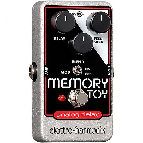  Electro-Harmonix},description:The Electro-Harmonix Memory Toy effects pedal presents a pure analog delay for musicians who covet thick sound from a thin wallet. EH melds heritage w