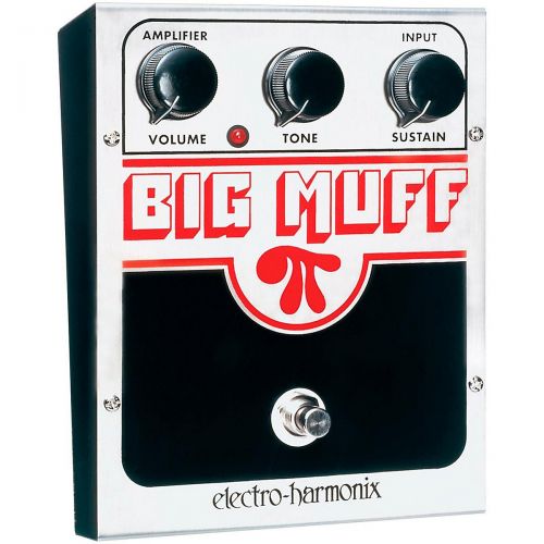  Electro-Harmonix},description:Like the legendary Big Muff Pi of the 70s, the reissue Electro-Harmonix USA Big Muff Pi DistortionSustainer Pedal has 3 controls that let you dial in