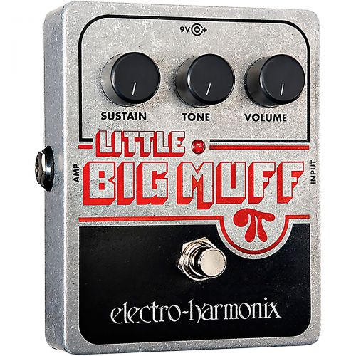  Electro-Harmonix},description:Little Big Muff puts this legendary distortionsustainer in a more compact and rugged die-cast box, but the sound is true to the 1970 original--silky