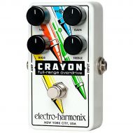 Electro-Harmonix},description:The Crayon is a versatile overdrive with independent Bass and Treble controls and an open frequency range that provides players with a musical alterna