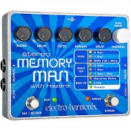 Electro-Harmonix},description:Electro-Harmonix Stereo Memory Man Delay pedal is a multi-tap delay, its an echo, its a reverse echo, its a performance looper with tap tempo, and its
