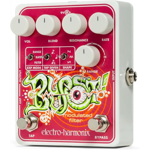  Electro-Harmonix Bass Chorus Effect Pedal, Multi-Color (665080)