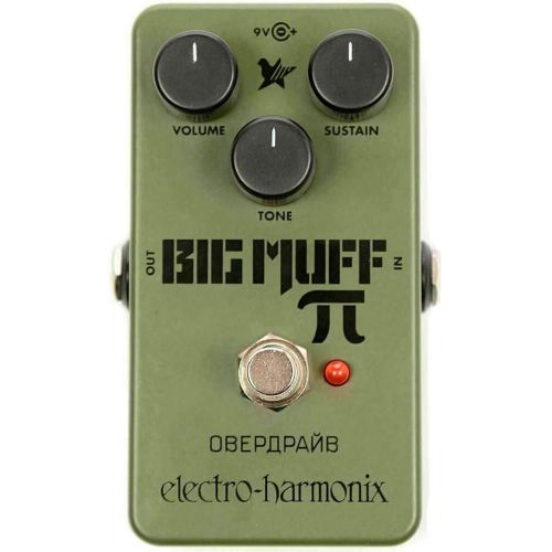  ElectroHarmonix Green Russian Big Muff Distortion/ Sustainer Pedal
