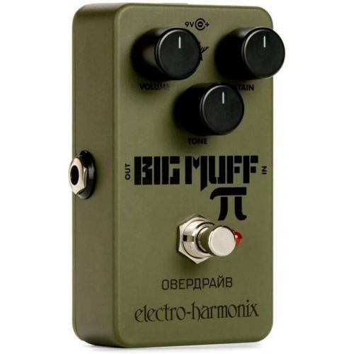  ElectroHarmonix Green Russian Big Muff Distortion/ Sustainer Pedal