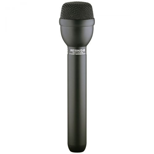  Electro-Voice},description:The Electro-Voice RE50ND-B is a shock-mounted NDYM handheld interview microphone. With the same rugged design of the RE50B, the industry standard live