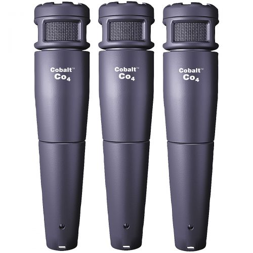  Electro-Voice},description:This Electro-Voice Cobalt 4 microphone pack includes three Cobalt 4 microphones for a low price. They are extremely versatile dynamic mics great for live