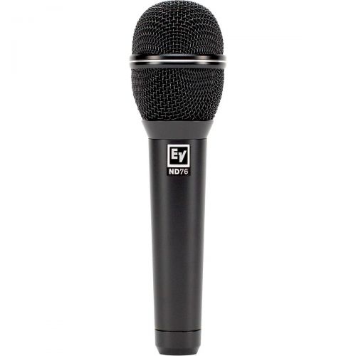  Electro-Voice},description:The ND76 microphone is a dynamic, handheld professional entertainer’s microphone that features a strong, crisp presence and a powerful and warm low end.