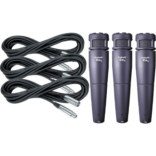  Electro-Voice},description:This Electro-Voice Cobalt 4 mic pack offers a professional and versatile, yet, affordable miking setup for live or studio use. It comes complete with thr