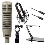 [무료배송]일렉트로보이스 다이나믹마이크 방송 마이크 Electro-Voice RE20 Microphone Kit with Shockmount, Two-Section Broadcast Arm and Microphone Cable