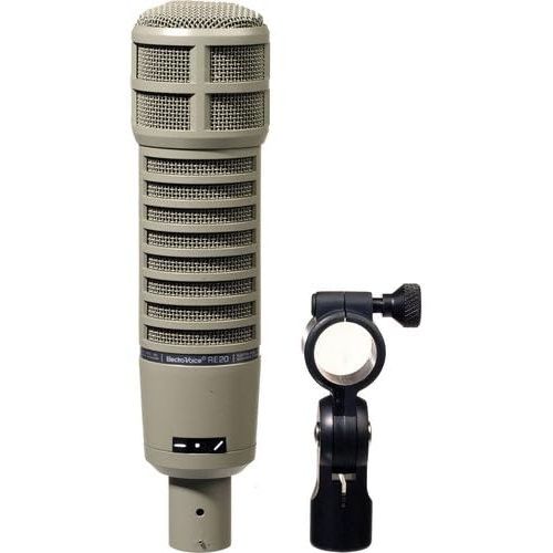  [무료배송]일렉트로보이스 다이나믹마이크 방송 마이크 Electro-Voice RE20 Microphone Kit with Shockmount, Two-Section Broadcast Arm and Microphone Cable