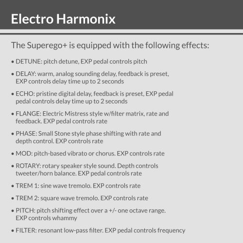  [아마존베스트]Electro Harmonix Super Ego Plus