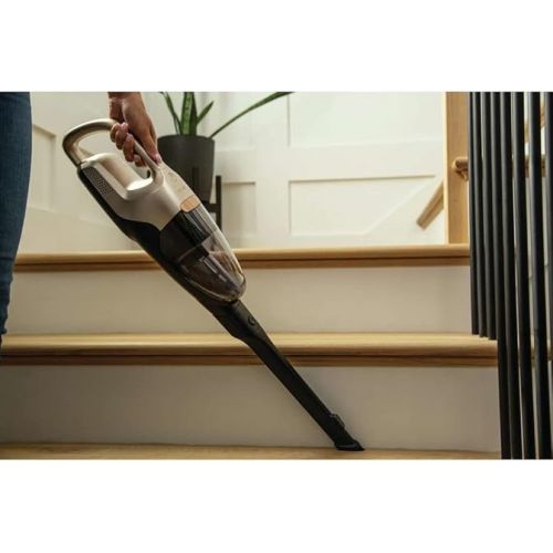 일렉트로룩스 Electrolux WellQ7 Hard Floor Stick Cleaner Lightweight Cordless Vacuum with 5-step filtration system, PowerPro Roller, LED Nozzle Lights and Turbo Battery Power, for Hard Floor surfaces, in Soft Sand