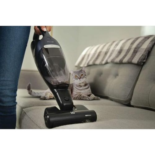 일렉트로룩스 Electrolux WellQ7 Pet Stick Cleaner Lightweight Cordless Vacuum with LED Nozzle Lights, Turbo Battery Power, PetPro+ Nozzle for Removing Pet Hair from Carpets and Hard Floors, in Indigo Blue