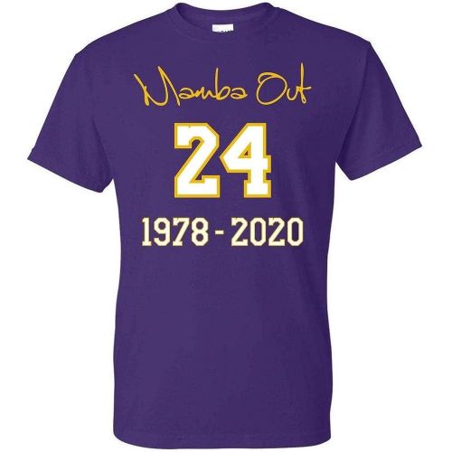  Electron Sports Kobe Mamba Out T-Shirt 24 Farewell Fan Shirt - Limited Edition - Unisex