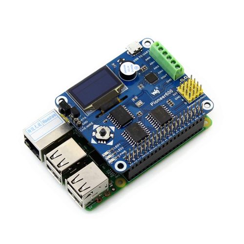  CQRobot Raspberry Pi DIY Open Source Electronic Hardware Kits(CQ-B), Compatible with Raspberry Pi A+B+2B3B, Including Expansion Board Pioneer600+SD Card+IR Controller+Temperature Sensor