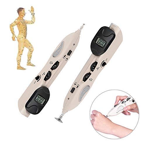  Electronic Electric Acupuncture Pen, Smart Search Acupuncture Points Massage Deep Tissue Massager for Back, Foot, Neck, Shoulder, Leg Pain Release