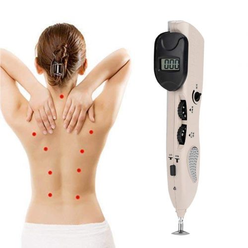  Electronic Electric Acupuncture Pen, Smart Search Acupuncture Points Massage Deep Tissue Massager for Back, Foot, Neck, Shoulder, Leg Pain Release