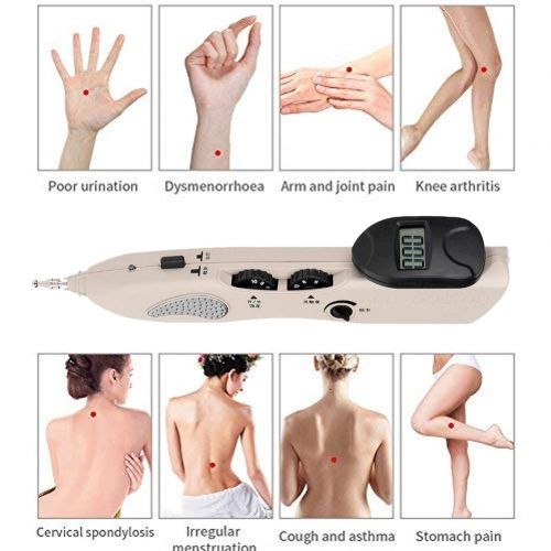  Electronic Electric Acupuncture Pen, Smart Search Acupuncture Points Massage Deep Tissue Massager for Back, Foot, Neck, Shoulder, Leg Pain Release