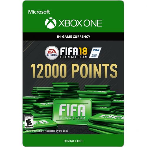  Electronic Arts Xbox One FIFA 18 Ultimate Team 12000 Points (email delivery)