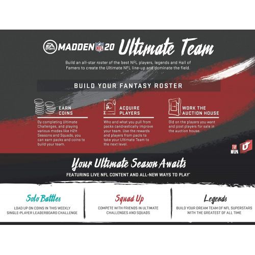  [아마존베스트]Electronic Arts Madden NFL 20: MUT 5850 Madden Points Pack - [Xbox One Digital Code]