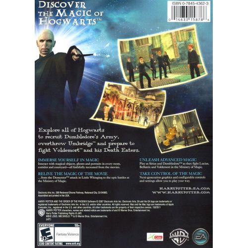  By      Electronic Arts Harry Potter and the Order of the Phoenix - PC
