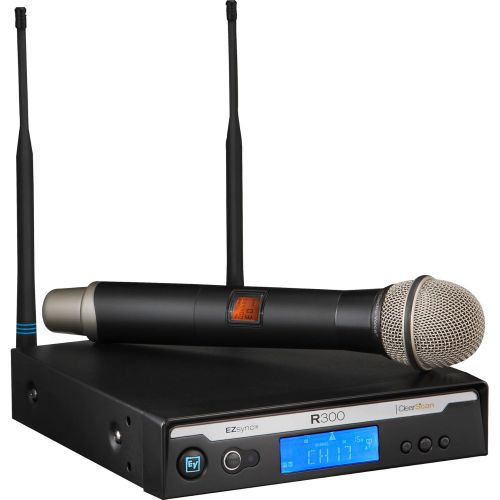  Electrovoice Electro-Voice R300-HD-B Handheld Wireless Microphone System