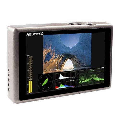  FEELWORLD Eleduino Feelworld 5.5 IPS 1920x1080 Full HD HDMI 3G-SDI On-camera Monitor with Waveform, VectorScope, Histogram