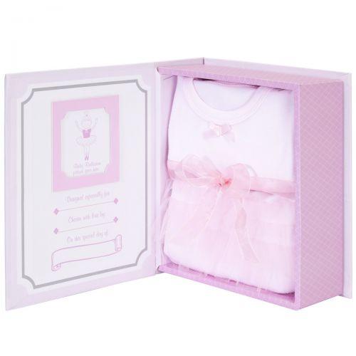  Elegant Baby My First Tutu, keepsake gift box, Pink, 3-6 months