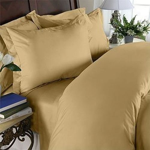  Elegant Comfort 4 Piece 1500 Thread Count Luxurious Ultra Soft Egyptian Quality Coziest Sheet Set, King, Gold