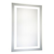 Elegant Decor MRE-6004 Dimmable 5000K LED Electric Mirror Rectangle 24 Width x 40 Height