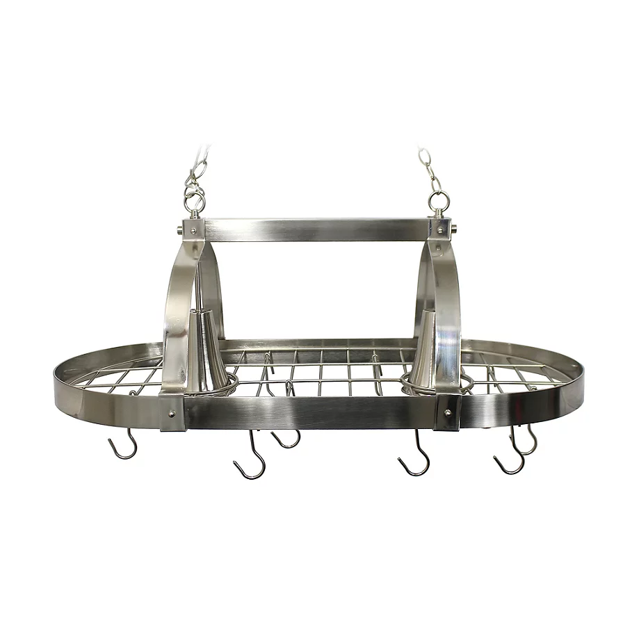  Elegant Designs Home 2-Light Kitchen Pot Rack