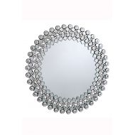 Elegant Lighting Modern Crystal Clear Mirror, 39.5