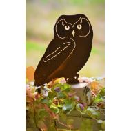 ElegantGardenDesign Great Owl | Raptor Bird | Bird of Prey | Owl Art | Bird Lovers Gift | Gardener Gift | Fence Decor | Bird Gifts for Men | Gift for Mom B726-1