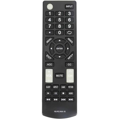  [아마존베스트]Elekpia NS-RC4NA-18 Remote Control Replacement for Insignia TVs