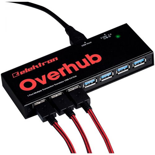  Elektron},description:Made for OverbridgeOverhub 7-Port USB 3.0 Hub is the ideal USB hub solution for Overbridge-enabled units. Connect up to seven units to a single host comp